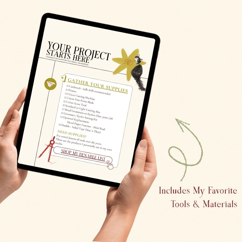 Unique interactive wedding card with Mr. and Mrs. lettering and a rotating paper wheel that reveals couple photos.