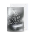 Mirror Silver Save the Date Digital Download