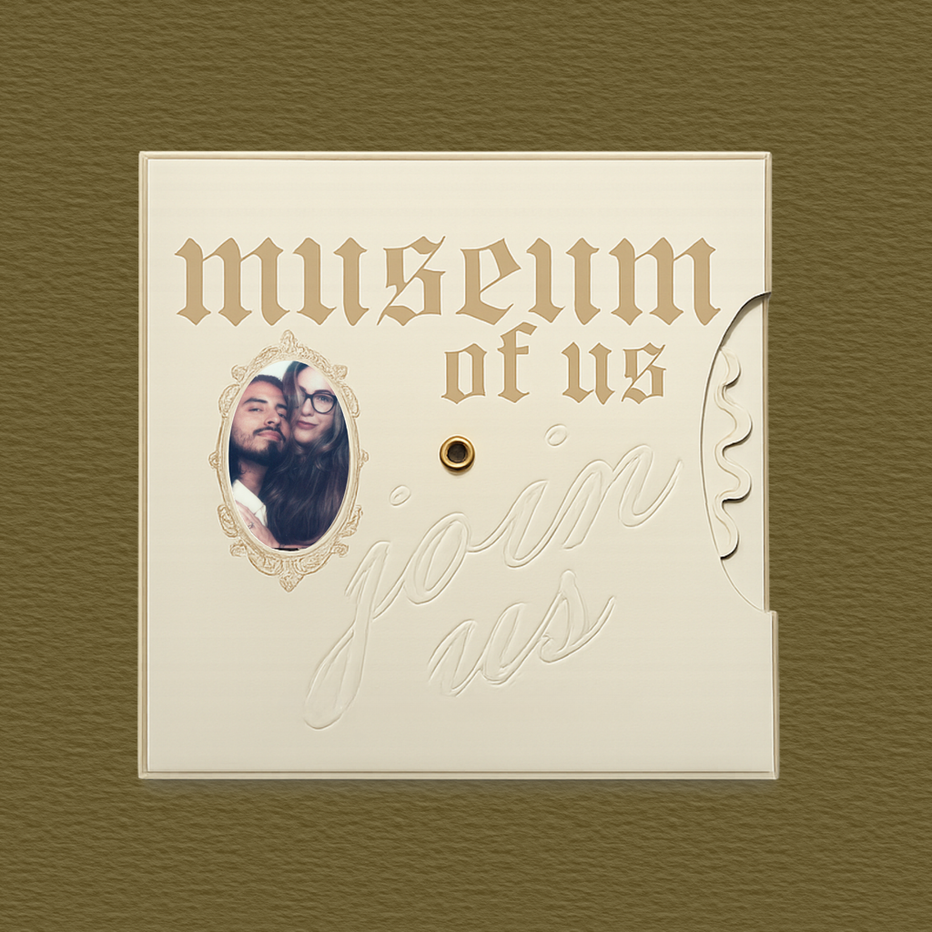 Wedding Save the Date Invitation Interactive Card Rotating Card Volvelle