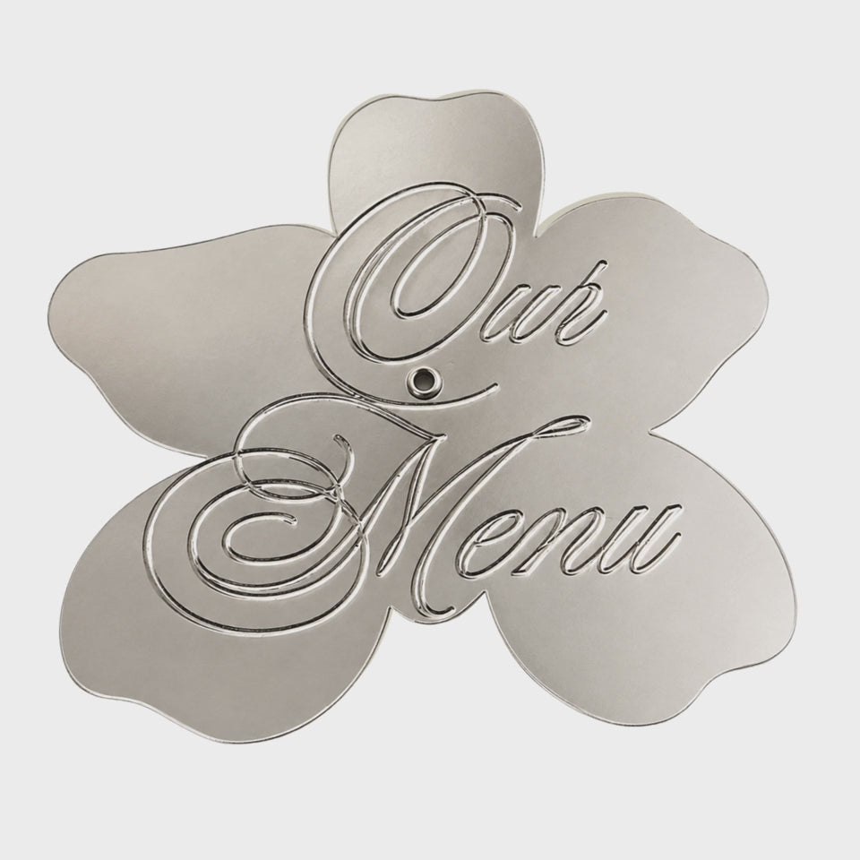 The Metallic Orchid - Our Menu